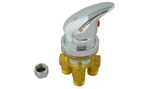 4 way pedi spa mixing valve