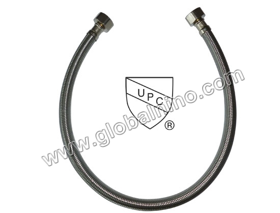 upc certificated stainless steel braid hose