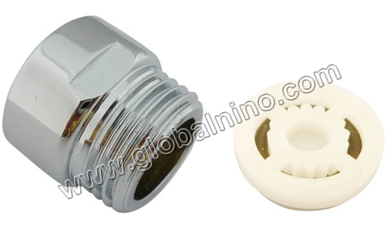 G1/2" Male&Female thread shower connector with shower regulator