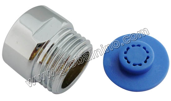 G1/2" Male&Female thread shower connector with shower restrictor