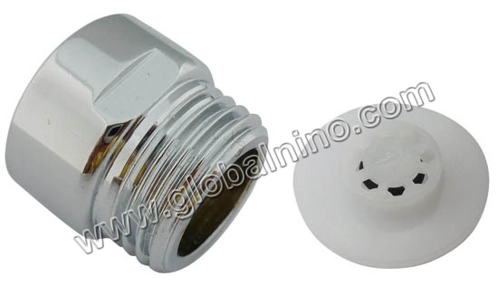 G1/2" Male&Female thread shower connector with shower restrictor